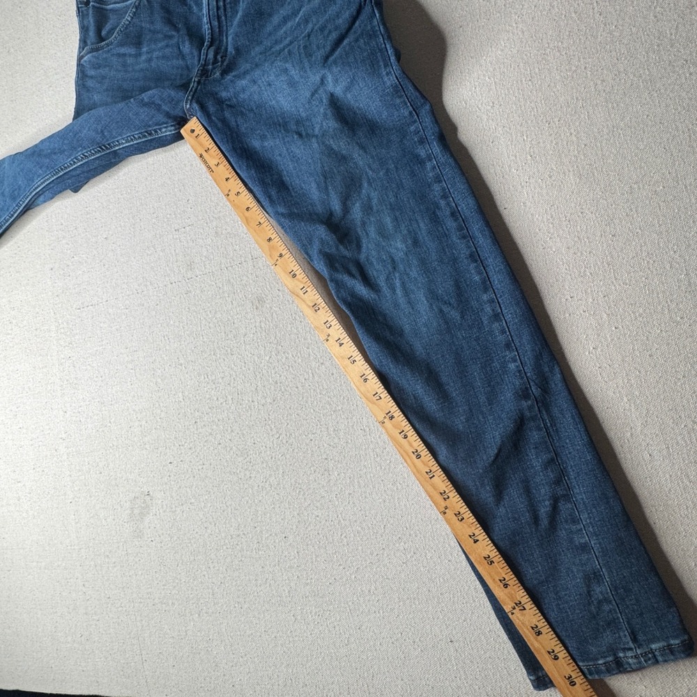 Wrangler Unlimited Comfort Mens 34x32 Blue Straight Leg Stretch Jeans 112344960 - Picture 4 of 8